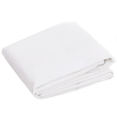 Брезент, 260 г/м², 4x5 м, бял, HDPE