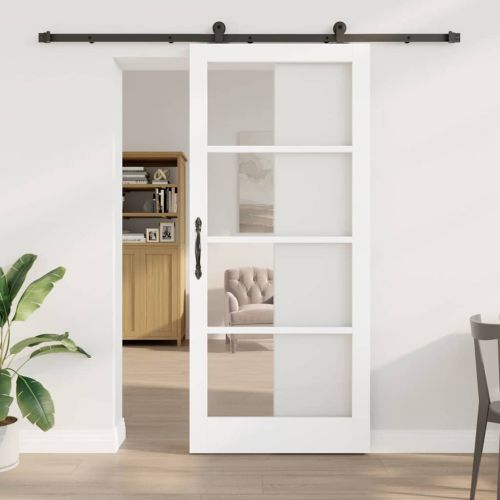 Преплъзваща се врата ORKDAL Бяло 93 x 211 см