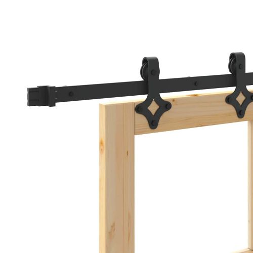 Преплъзваща се врата ORKDAL Естествено и черно 93 x 202 см