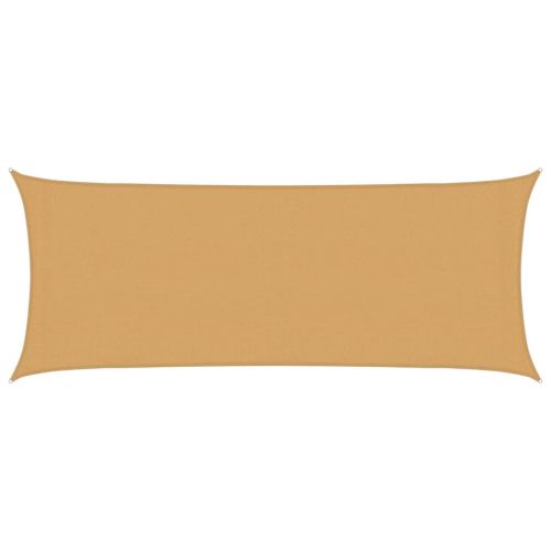 Платно-сенник, 160 г/м², правоъгълно, пясъчно, 2x4,5 м, HDPE