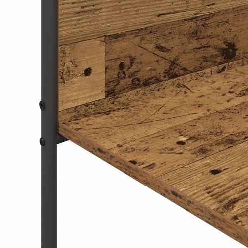 Държач за дрехи Кафяв дъб 120 x 44 x 160 см Инженерна дървесина