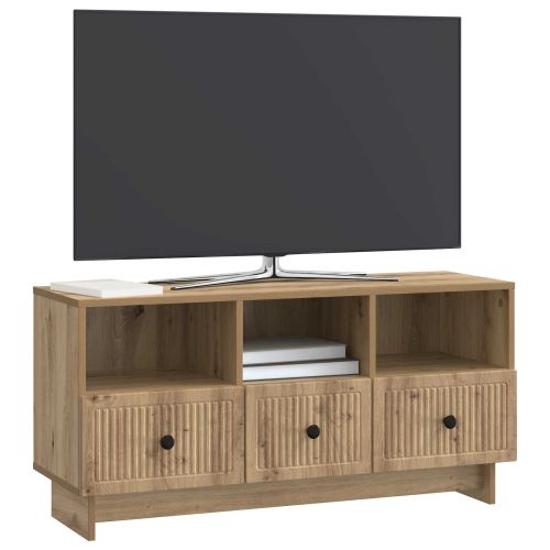 ТВ шкаф Дъб артизан 102 x 34,5 x 50 см Инженерна дървесина