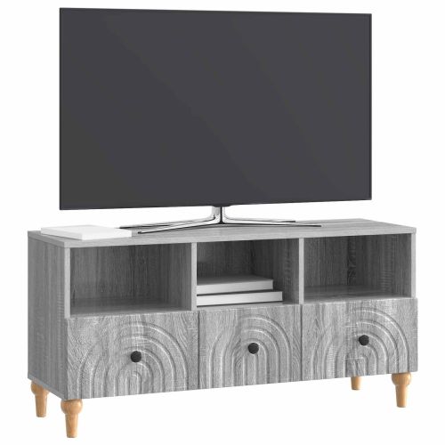 ТВ шкаф Сиво Сонома 102 x 34,5 x 50 см