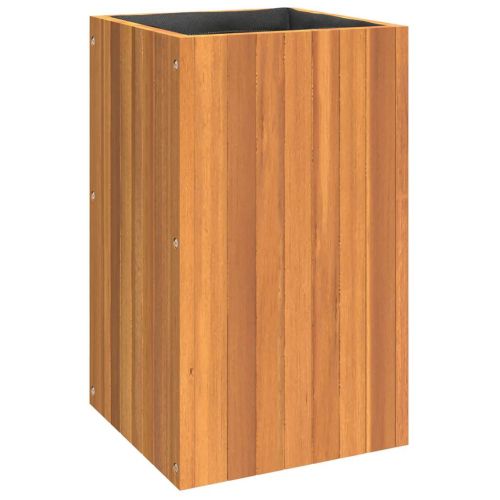 Градинска кашпа 35x35x60 см масивна акация