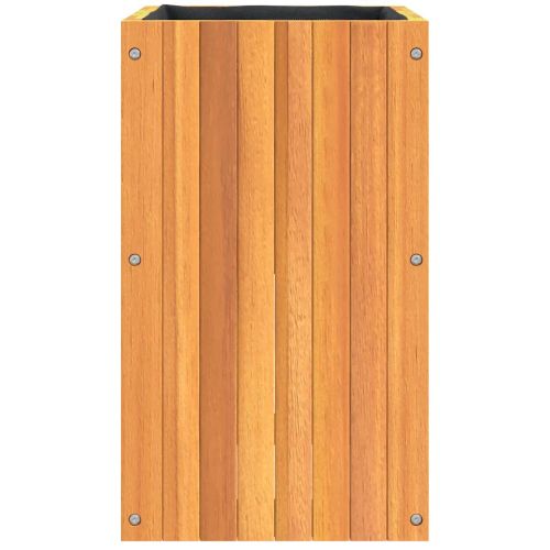 Градинска кашпа 35x35x60 см масивна акация