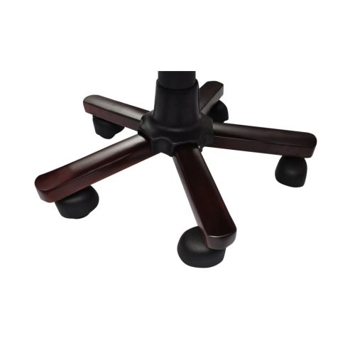 Въртящ офис стол, кафяв