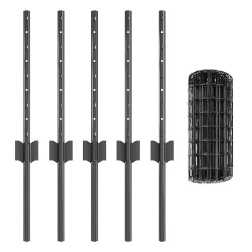 Ограда с пост Сив