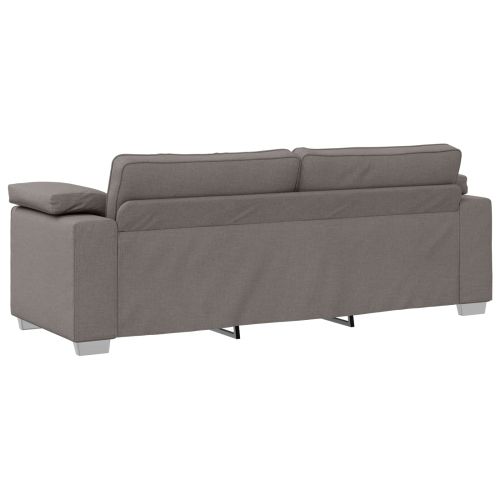 Диван 2 pcs Таупе 219 x 80 x 82 см текстил