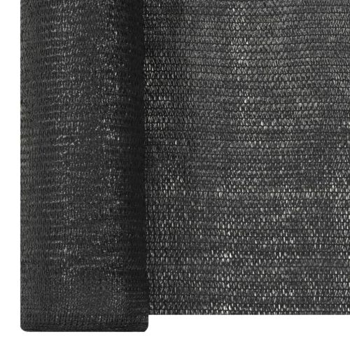 Засенчваща мрежа черна 1,8x25 м HDPE 150 г/м²