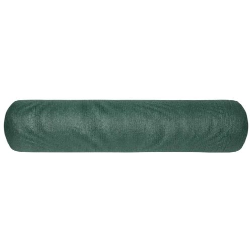 Засенчваща мрежа зелена 1,2x50 м HDPE 195 г/м²