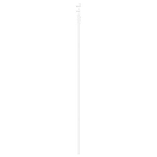Преплъзваща се врата 61 x 198,5 см Бяло