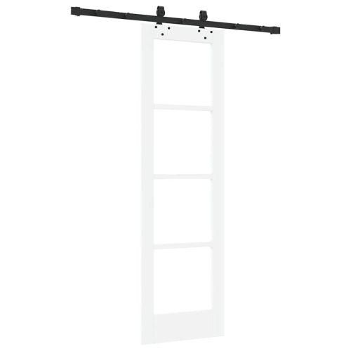 Преплъзваща се врата Бяло 61 x 198,5 см
