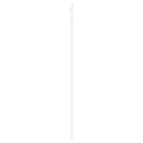 Преплъзваща се врата Бяло 61 x 198,5 см