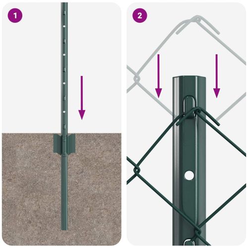 Ограда с пост Зелено