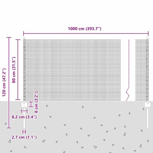 Ограда с пост Зелено