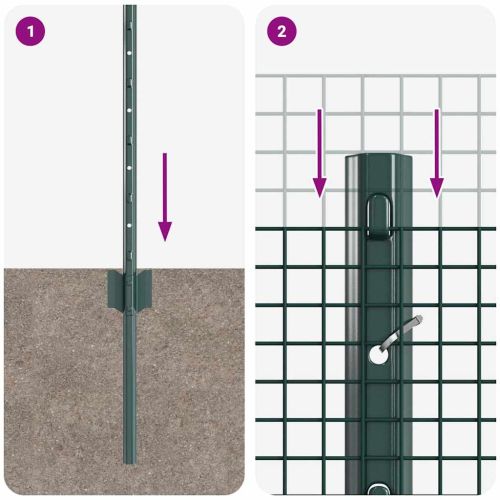 Ограда с пост Зелено