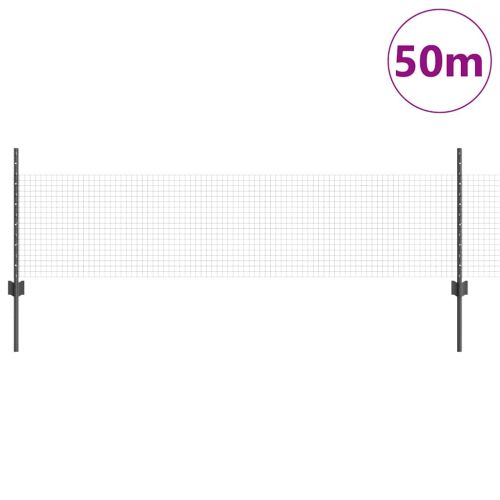 Сварена телена ограда с кол. 50 x 0,5 м (Ш x В)
