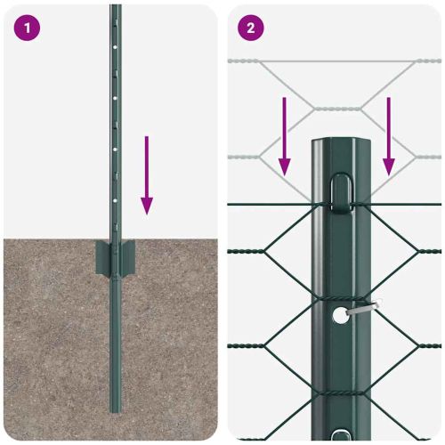 Ограда с пост Зелено