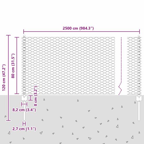 Ограда с пост Зелено