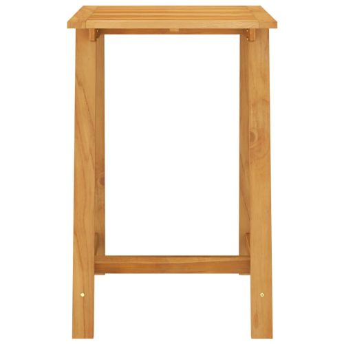 Градински бар комплект, 5 части, черен