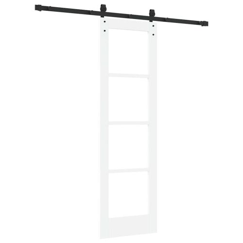 Преплъзваща се врата ORKDAL Бял и черен 61 x 198,5 см