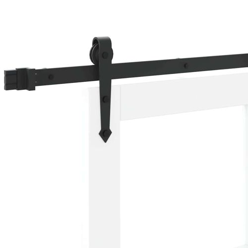 Преплъзваща се врата Бяло 61 x 198,5 см