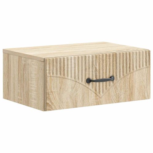 Спален шкаф с монтаж на стена Дъб сонома 49 x 34,5 x 20 см