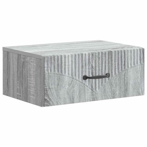 Спален шкаф с монтаж на стена Сива сонома 49 x 34,5 x 20 см