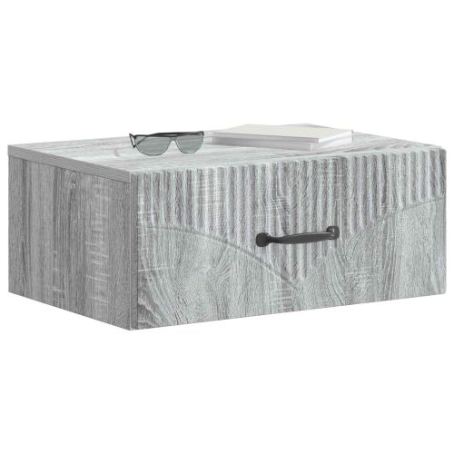 Спален шкаф с монтаж на стена Сива сонома 49 x 34,5 x 20 см