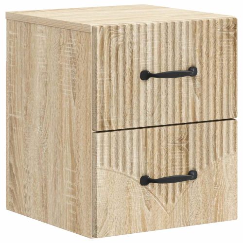 Спален шкаф с монтаж на стена Дъб сонома 34,5 x 33 x 40 см