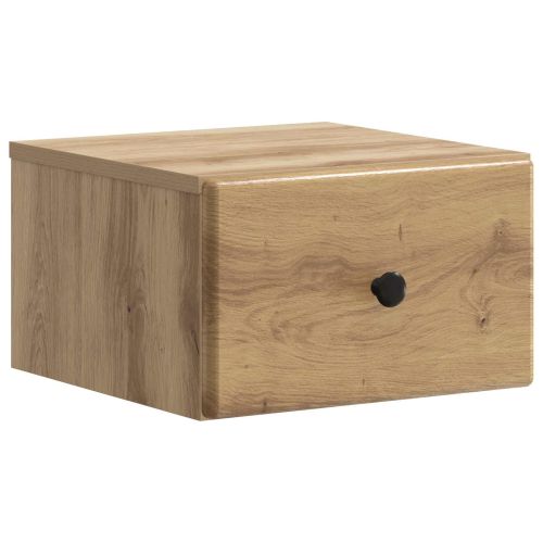 Спален шкаф с монтаж на стена Дъб артизан 34,5 x 33 x 20 см