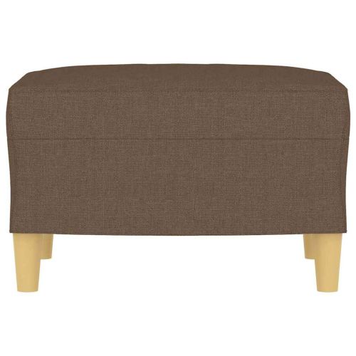 Табуретка, кафява, 60x50x41 см, плат