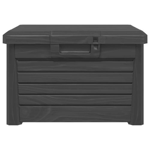 Градинска ракла, антрацит, 73x50,5x46,5 см, полипропилен