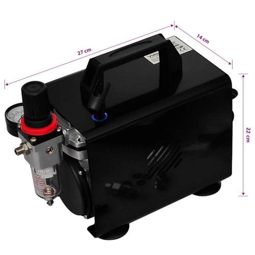 Комплект аерограф и компресор с 3 пистолета