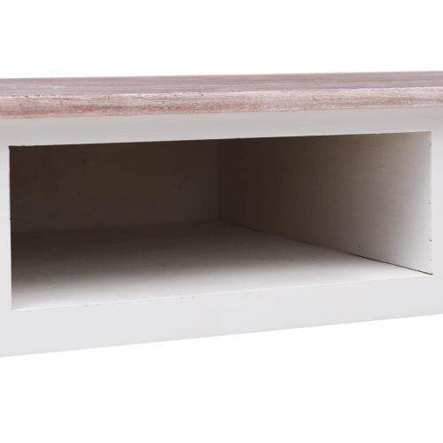Писалище, кафяво, 110x45x76 см, дърво