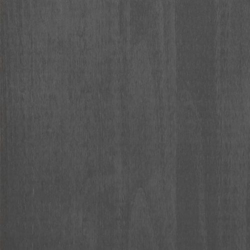 Нощно шкафче HAMAR, тъмносиво, 40x35x62 см, борово дърво масив