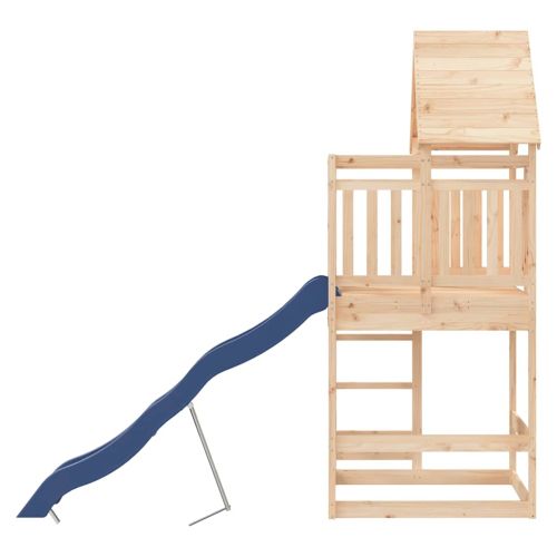 Комбинирано детско съоръжение за игра на открито, бор масив