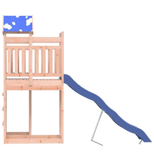 Комбинирано детско съоръжение, масивна дугласка дървесина