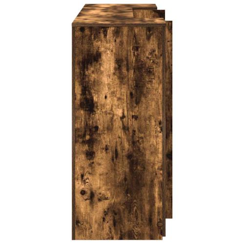 Приемно бюро, опушен дъб, 180x50x103,5 см, инженерно дърво