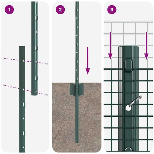 Ограда с пост Зелено