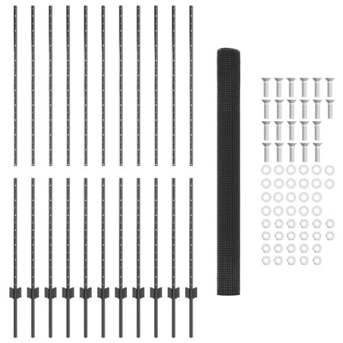 Ограда с пост Сиво