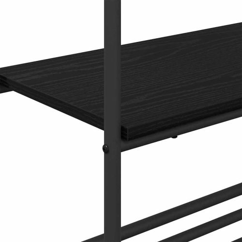 Държач за дрехи Черния дъб 60 x 30 x 171 см Инженерна дървесина