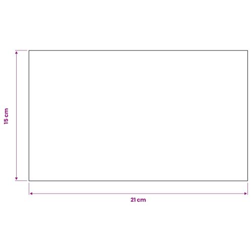 Хавлия за гости SOLUND 2 pcs Бяло 15 x 21 cm 550 gsm