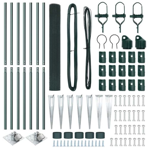 Стълб за ограда. Зелено