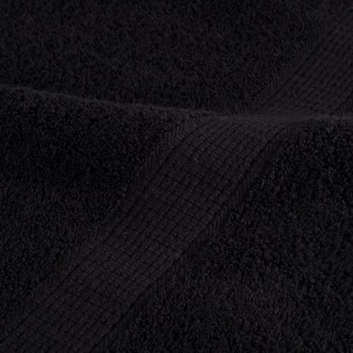 Хавлия за гости SOLUND 2 pcs Черно 15 x 21 cm 550 gsm