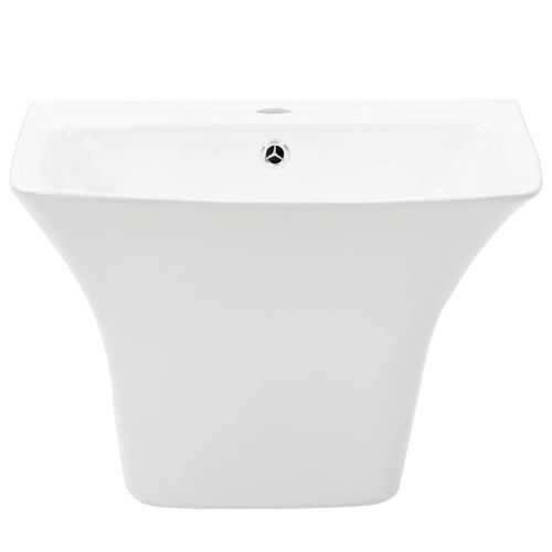 Басейн Бяло 53 x 44 x 37 см Глазирана керамика