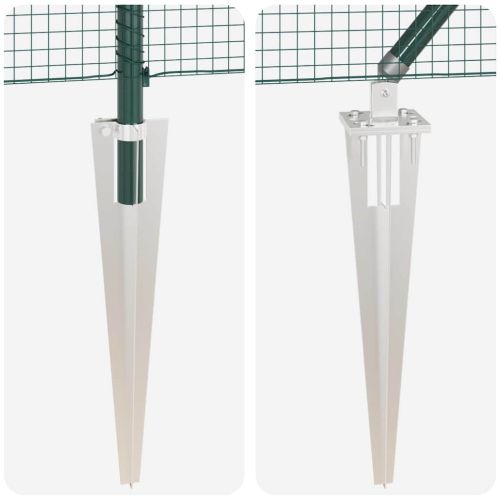 Стълб за ограда. Зелено