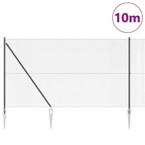 Стълб за ограда. Сиво