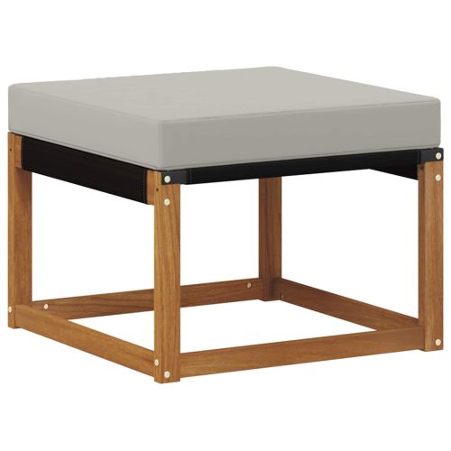 Комплект дивани за открито 8 pcs Естествено и светло сиво