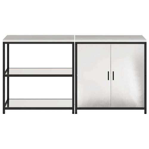 Комплект за кухненско съхранение HATTEM 2 pcs Сребристо